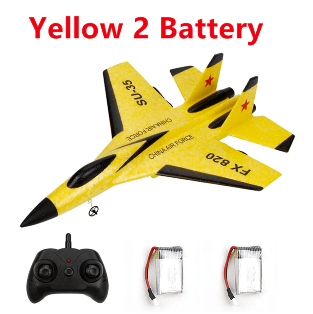 Electric RC SU-35 plane for beginners AU 2 batteries