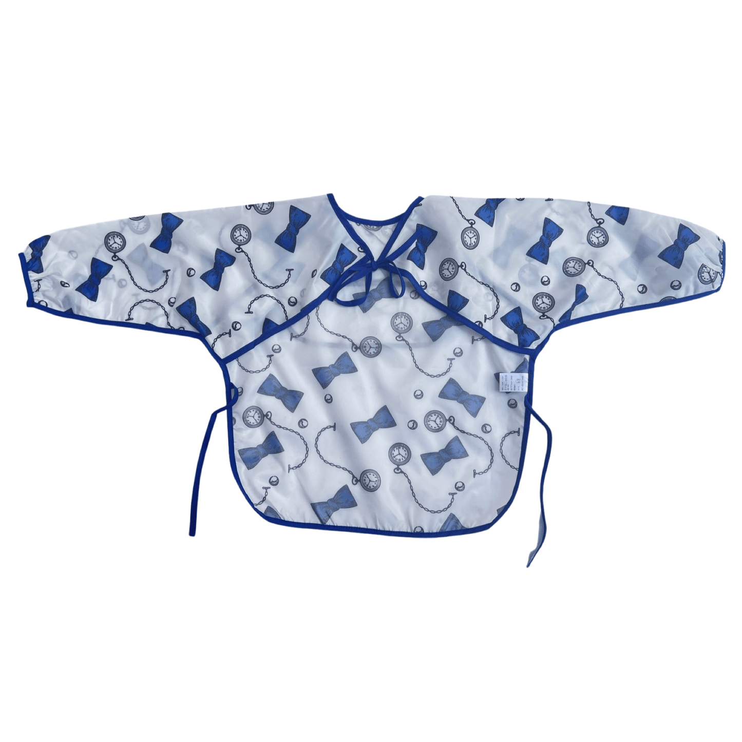 Blue long sleeve bib