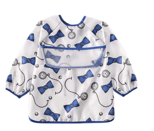 Boys long sleeve smock bib