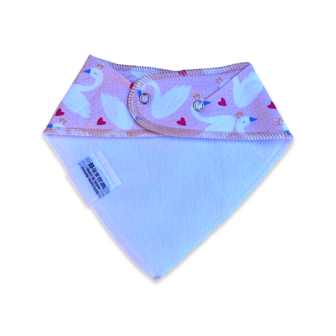 bib and burp cloth set