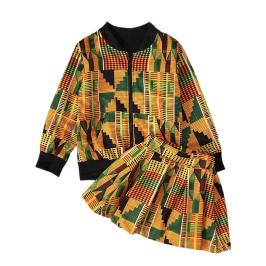 African Print Kids Wear for Girls