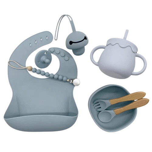 silicone dinnerware set